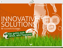 Tablet Screenshot of ixsol.at